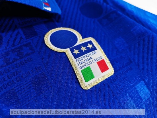 Nuevo 1ª Camiseta Italy Retro 1994 Azul Baratas
